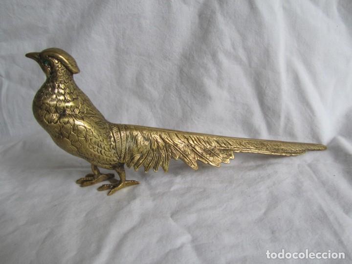 Antig&uuml;edades: Figura de fais&aacute;n en bronce - Foto 3