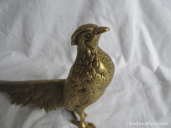Antig&uuml;edades: Figura de fais&aacute;n en bronce - Foto 6