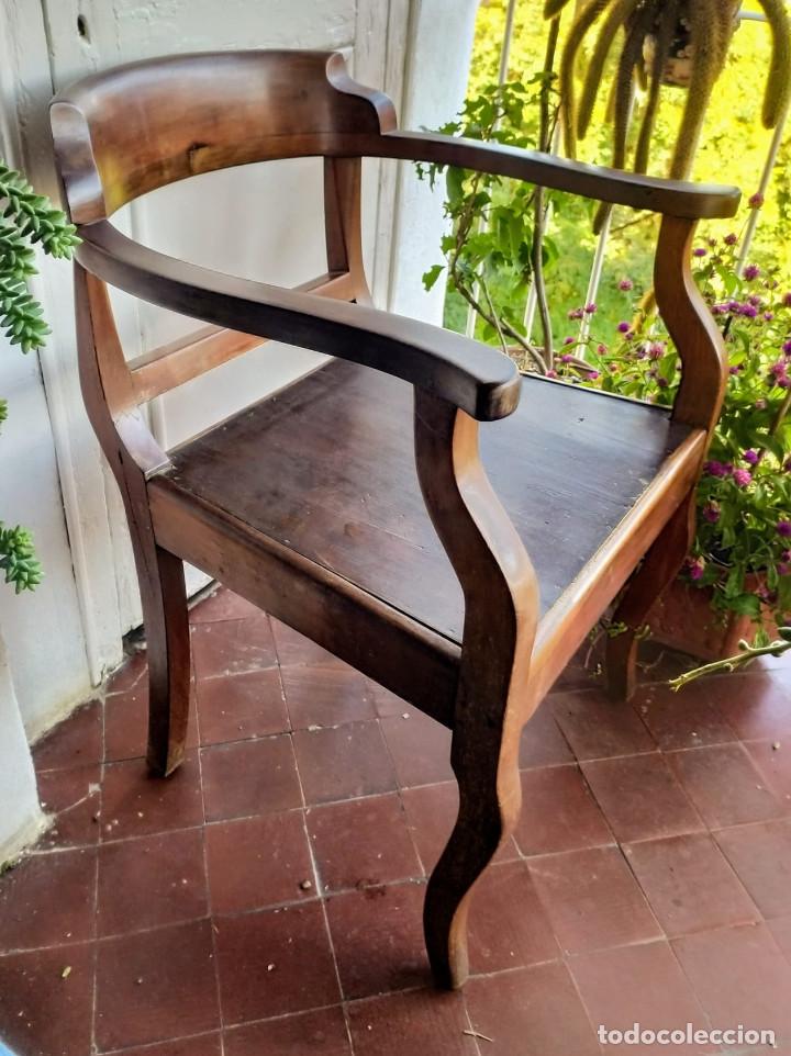 Antig&uuml;edades: Sillon de caoba de Cuba - Foto 4