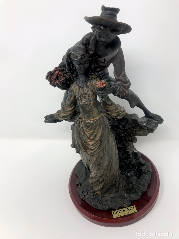 Antig&uuml;edades: Figura bronce colecci&oacute;n CHRIS ART - Foto 3