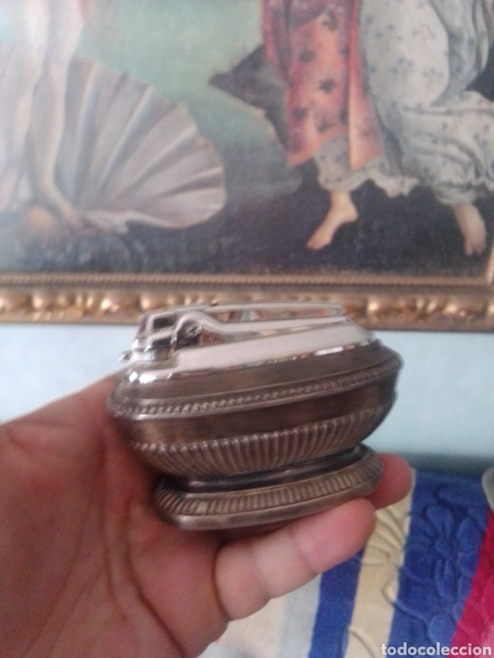 Antig&uuml;edades: Mechero Ronson de mesa - Foto 1