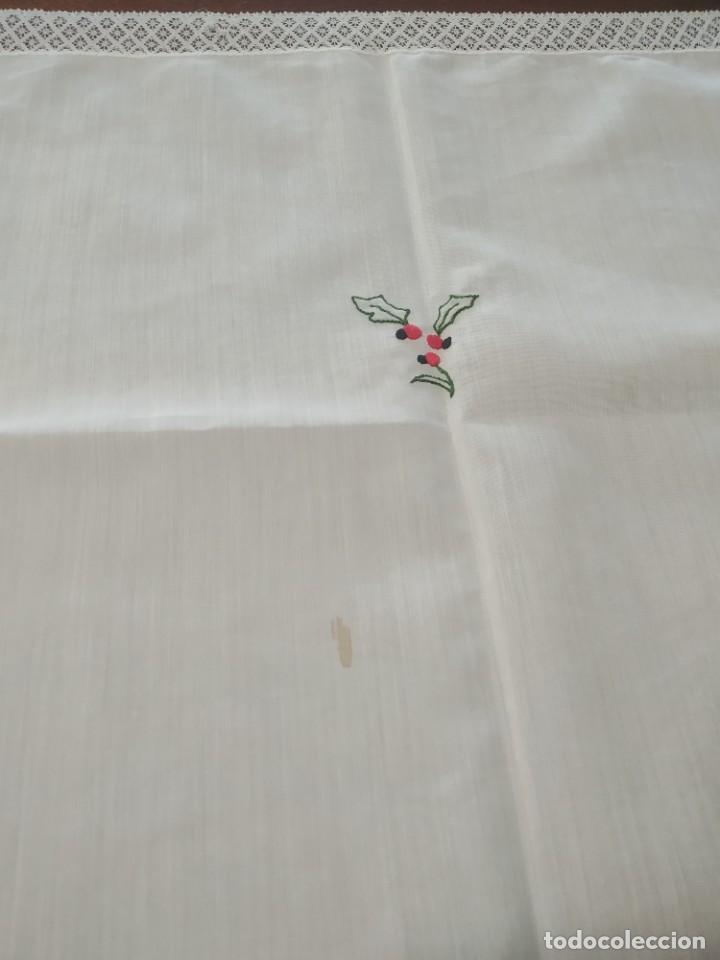 Antig&uuml;edades: Mantel navide&ntilde;o - Foto 2