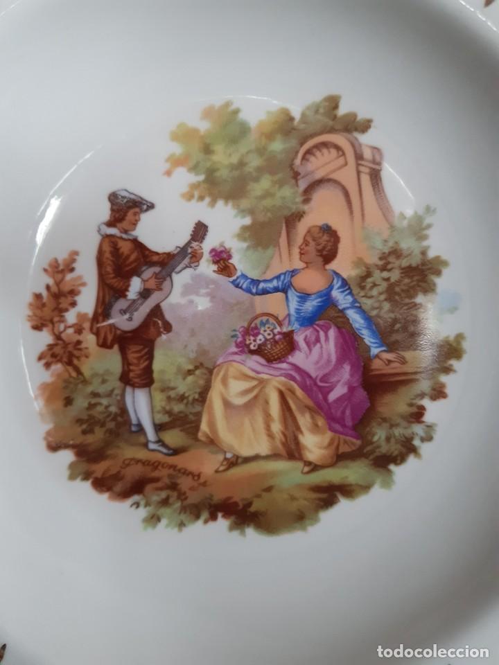 Antig&uuml;edades: ANTIGUO PLATO DE PORCELANA FRANCESA. - Foto 2