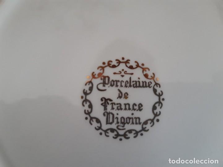 Antig&uuml;edades: ANTIGUO PLATO DE PORCELANA FRANCESA. - Foto 3