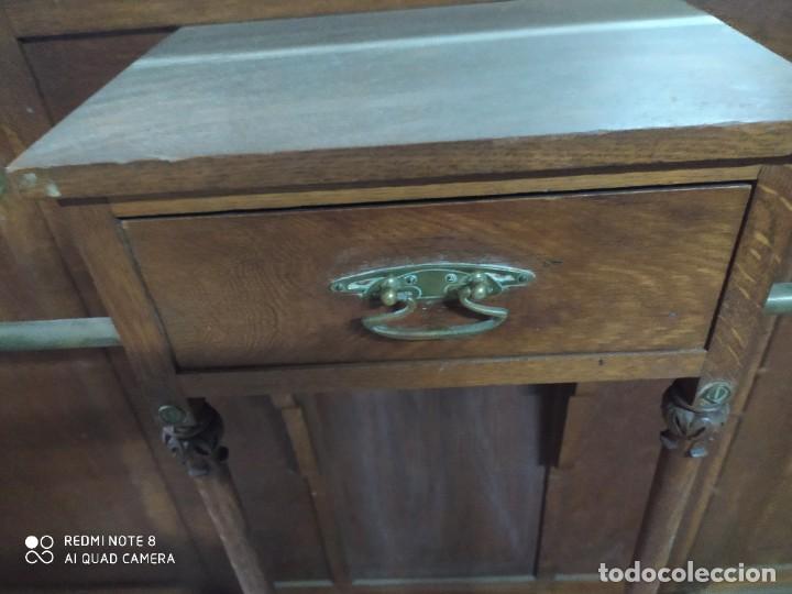 Antig&uuml;edades: Perchero Roble - Foto 2