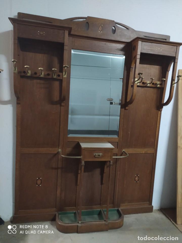 Antig&uuml;edades: Perchero Roble - Foto 5