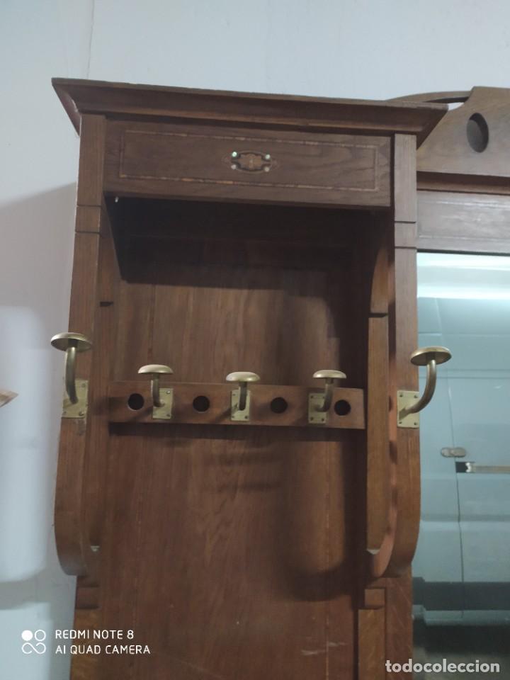 Antig&uuml;edades: Perchero Roble - Foto 7