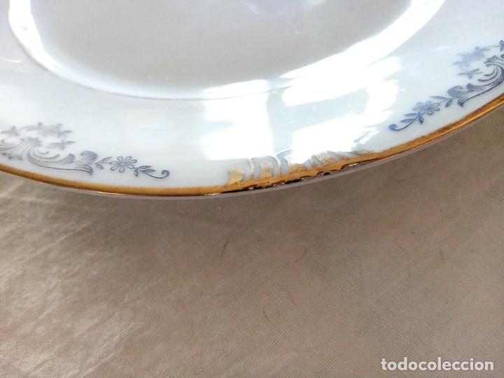Antig&uuml;edades: Lote de 4 platos de postre bavaria 36 - Foto 3