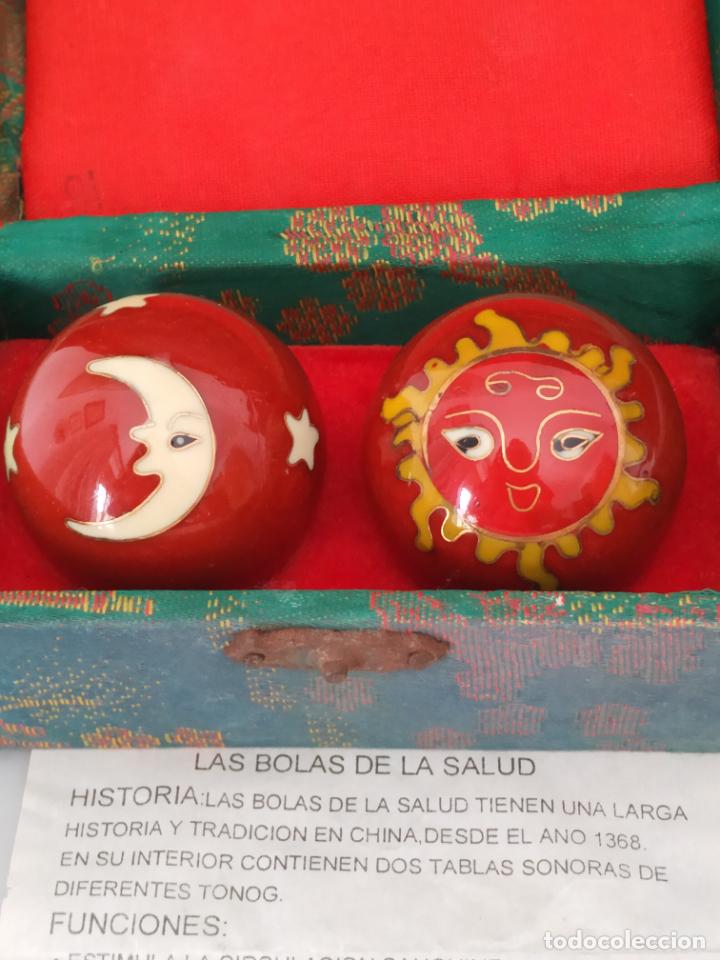Antig&uuml;edades: Esferas Chinas de la salud ( Las bolas de la salud ) - Foto 2
