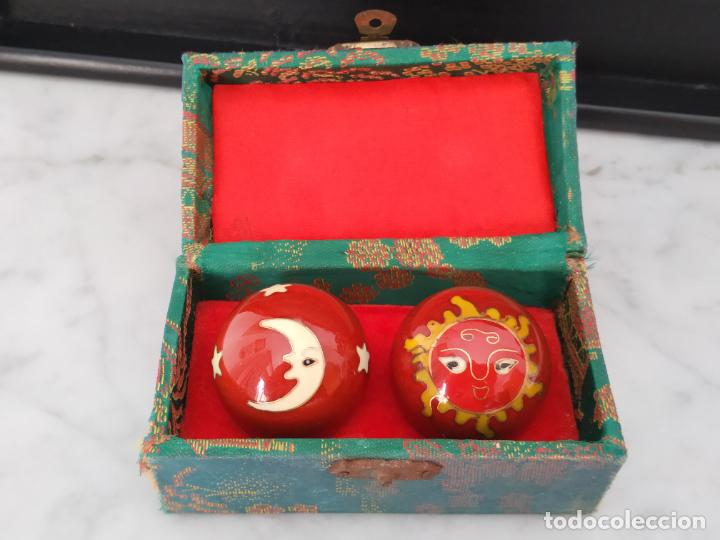 Antig&uuml;edades: Esferas Chinas de la salud ( Las bolas de la salud ) - Foto 3