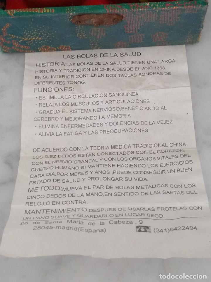 Antig&uuml;edades: Esferas Chinas de la salud ( Las bolas de la salud ) - Foto 11