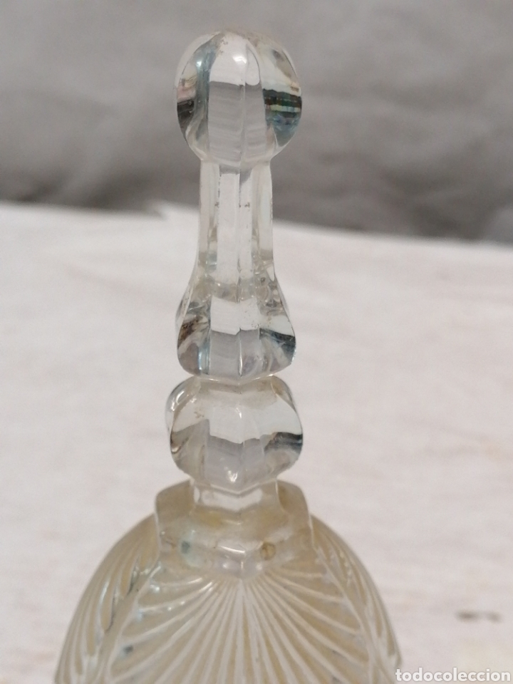 Antig&uuml;edades: Campana cristal tallado - Foto 2