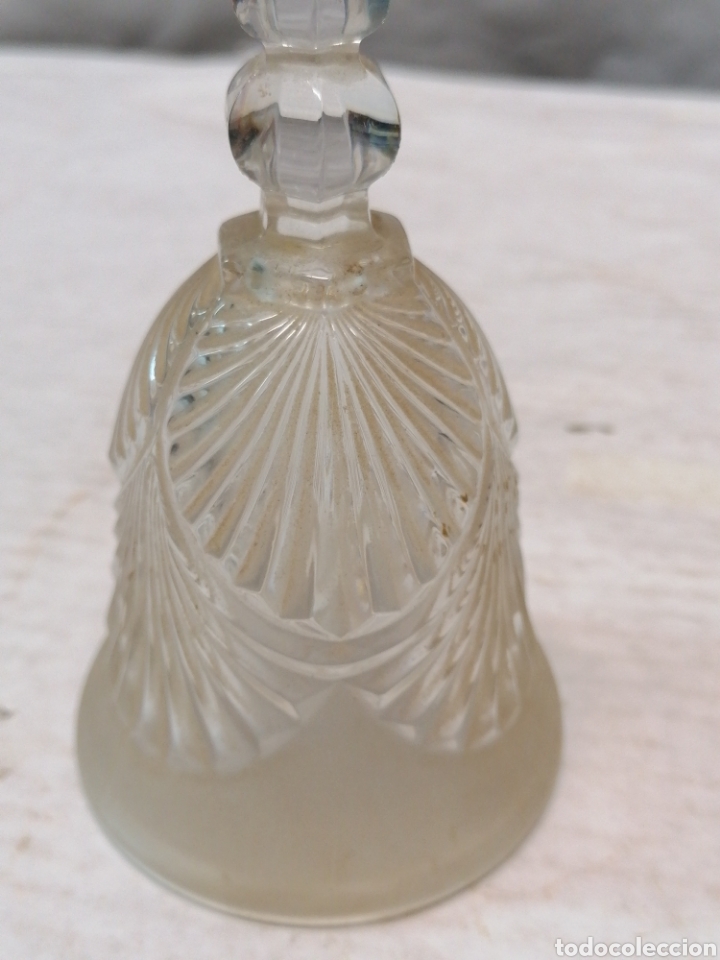 Antig&uuml;edades: Campana cristal tallado - Foto 3