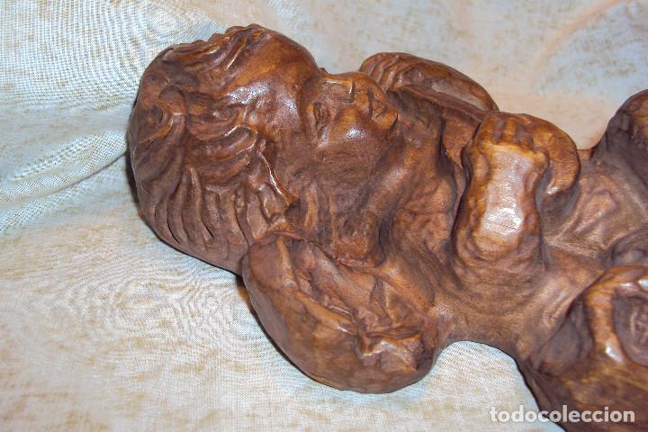 Antig&uuml;edades: Angelitos de madera - Foto 6