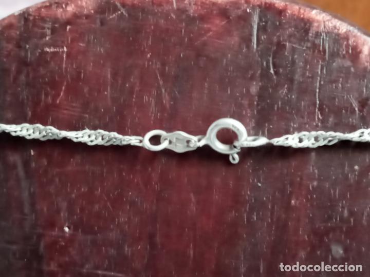 Antig&uuml;edades: Cadena y colgante de hada en plata - Foto 4
