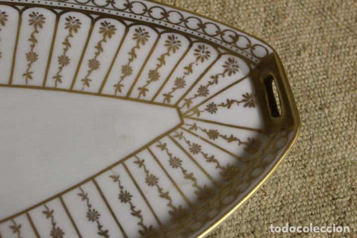 Antig&uuml;edades: bandeja de porcelana - Foto 4