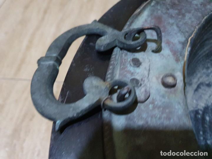 Antig&uuml;edades: Antiguo brasero con soporte - Foto 5
