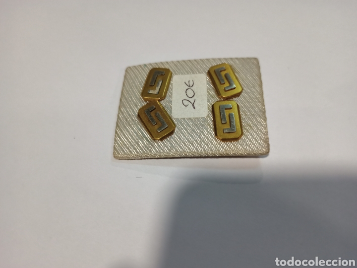 Antig&uuml;edades: Bonitos gemelos para camisa. - Foto 1