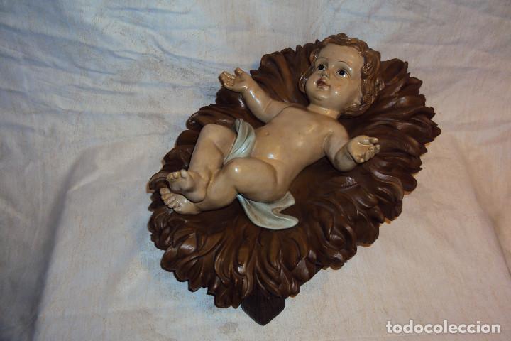 Antig&uuml;edades: Ni&ntilde;o Jesus en la cuna - Foto 1