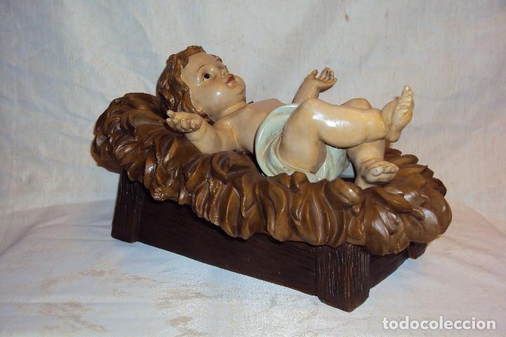 Antig&uuml;edades: Ni&ntilde;o Jesus en la cuna - Foto 3