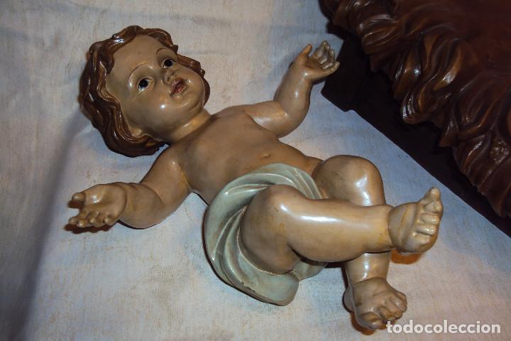 Antig&uuml;edades: Ni&ntilde;o Jesus en la cuna - Foto 6