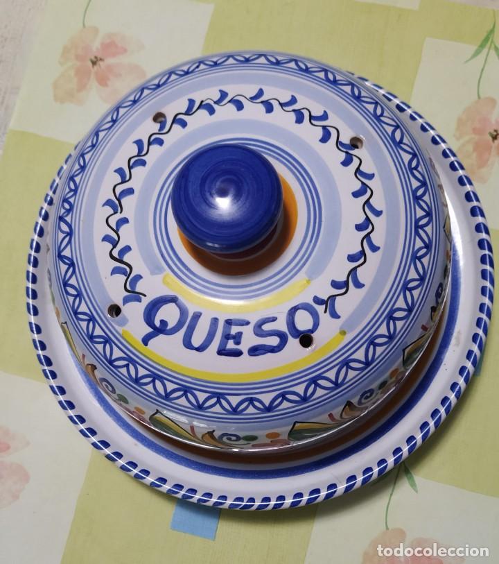 Antig&uuml;edades: Quesera porcelana toledana - Foto 1