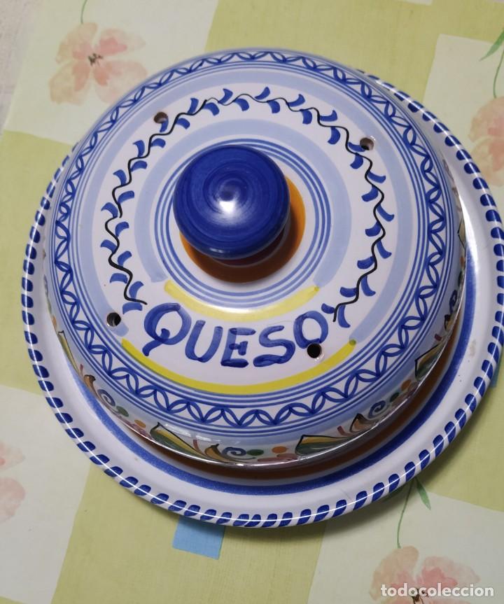 Antig&uuml;edades: Quesera porcelana toledana - Foto 2