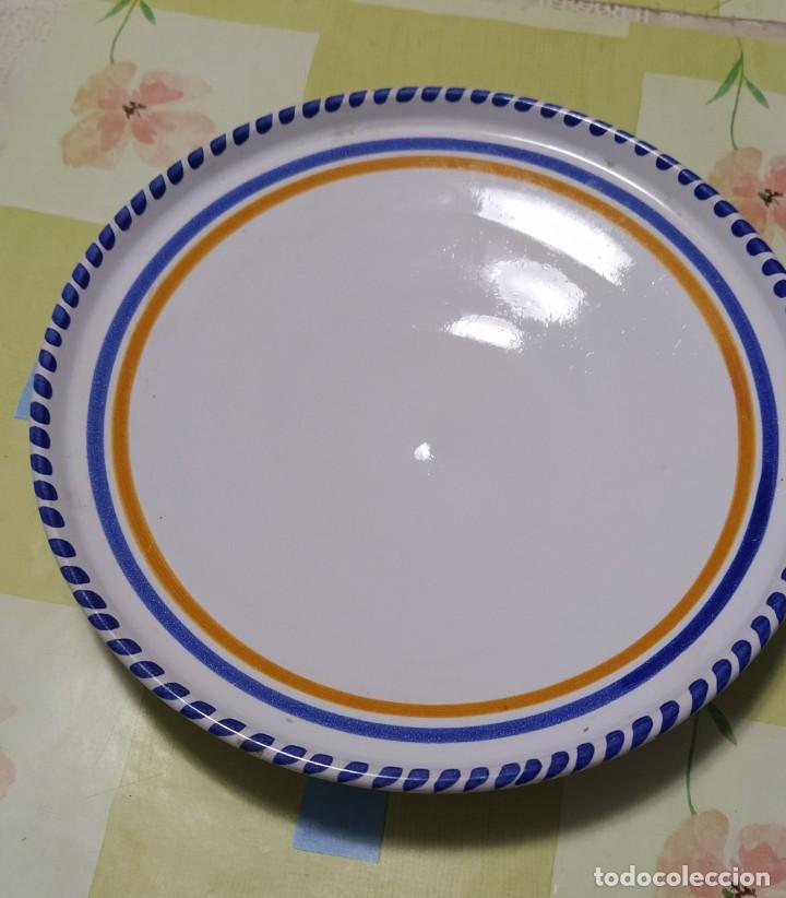 Antig&uuml;edades: Quesera porcelana toledana - Foto 3