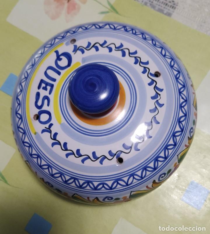 Antig&uuml;edades: Quesera porcelana toledana - Foto 5