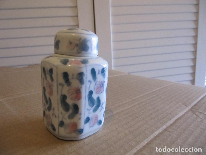 Antig&uuml;edades: RECIPIENTE OCTOGONAL DE PORCELANA CHINA NUMERADA - Foto 2
