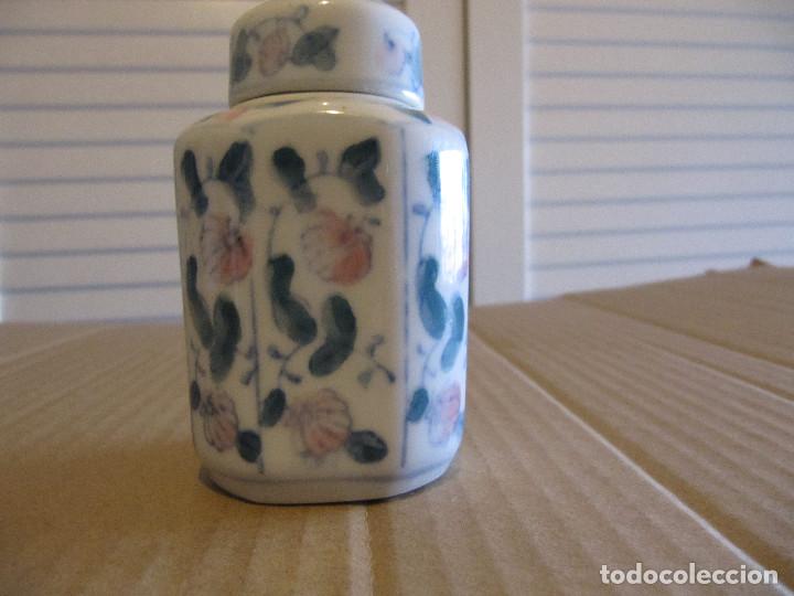 Antig&uuml;edades: RECIPIENTE OCTOGONAL DE PORCELANA CHINA NUMERADA - Foto 4