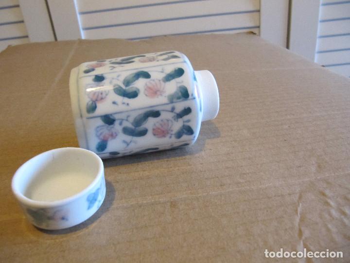 Antig&uuml;edades: RECIPIENTE OCTOGONAL DE PORCELANA CHINA NUMERADA - Foto 8