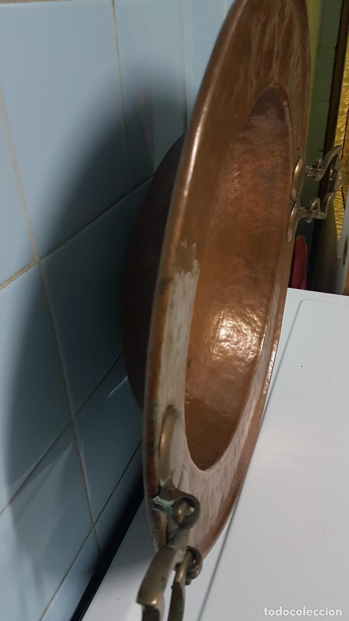 Antig&uuml;edades: Brasero de cobre &rdquo;batido&rdquo; - Foto 8