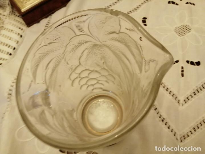 Antig&uuml;edades: JARRA DE CRISTAL Y BASE DE PLATA - Foto 2