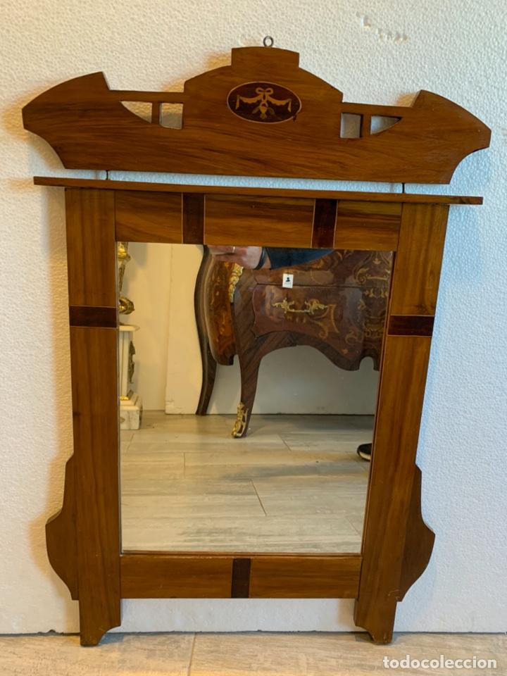 Antig&uuml;edades: ANTIGUO ESPEJO ISABELINO - Foto 1