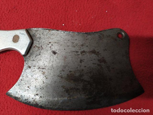 Antig&uuml;edades: ANTIGUO MACHETE DE CARNICERO - Foto 2