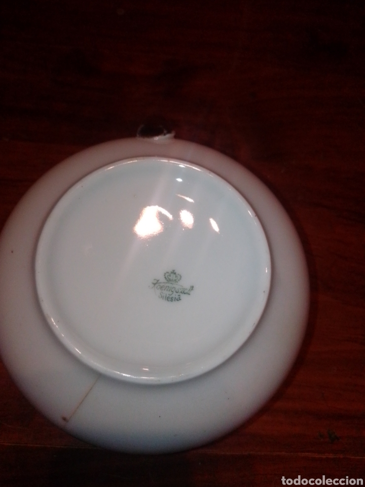 Antig&uuml;edades: Taza porcelana - Foto 3