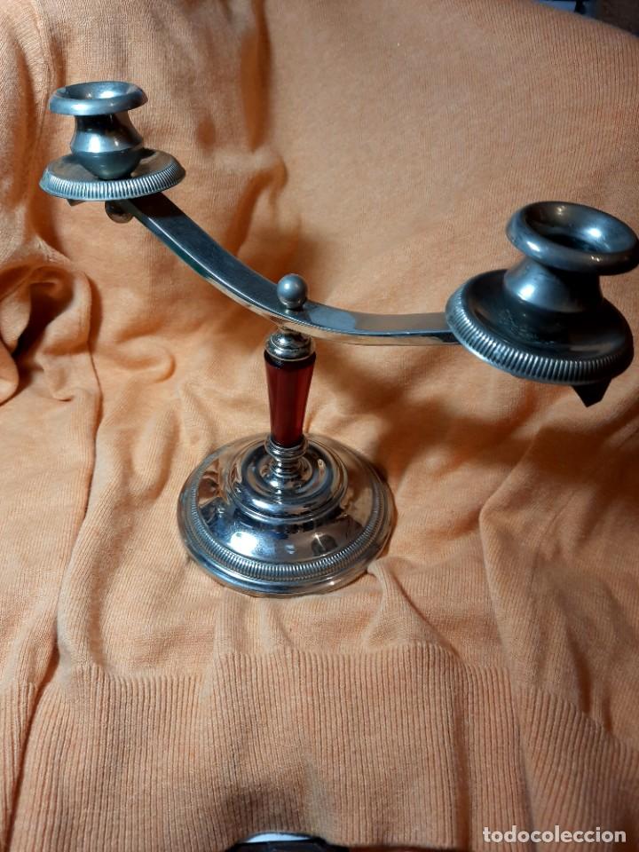 Antig&uuml;edades: Candelabro art-deco - Foto 1
