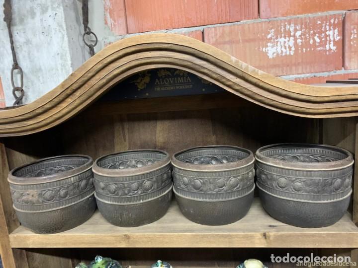 Antig&uuml;edades: N628 ANTIGUAS PAREJAS DE MACETEROS - Foto 1
