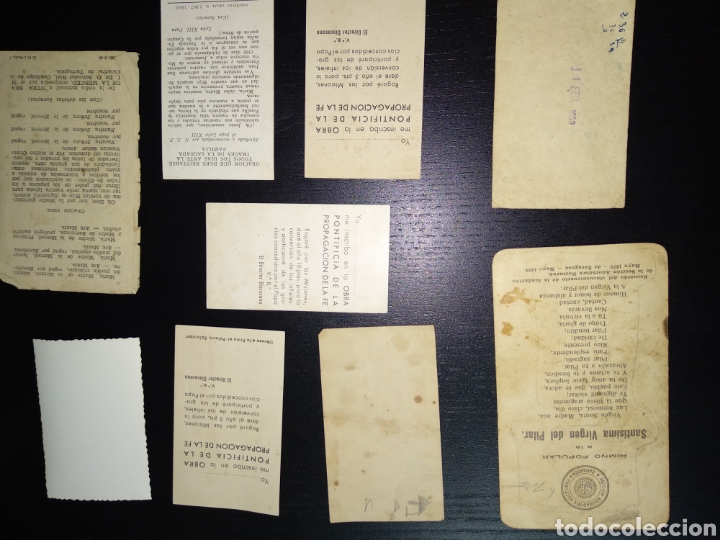 Antig&uuml;edades: Lote Estampillas religiosas - Foto 2