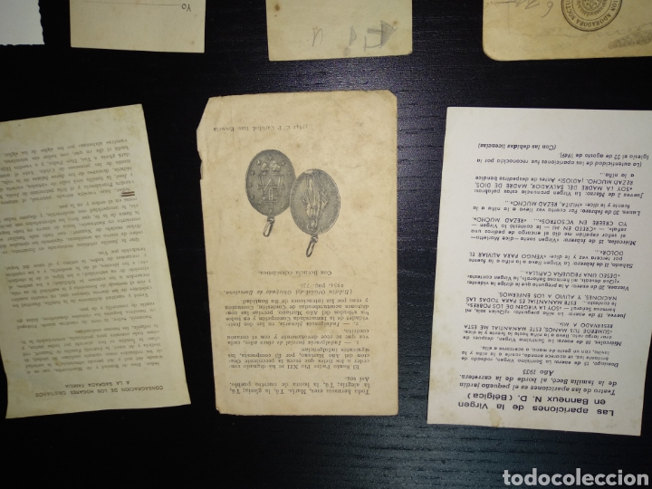 Antig&uuml;edades: Lote Estampillas religiosas - Foto 4