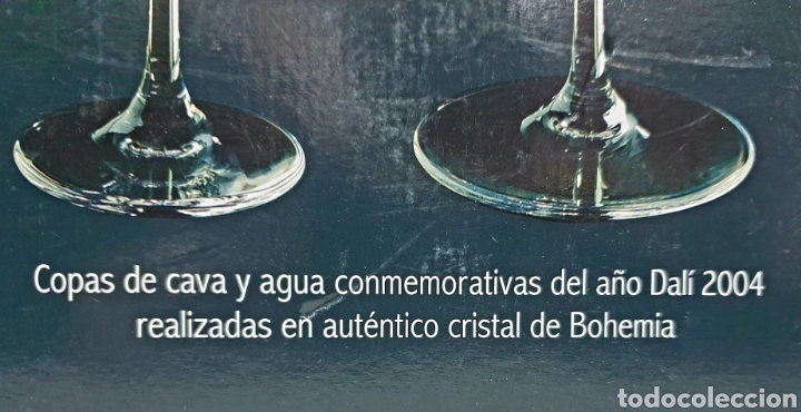 Antig&uuml;edades: Copas de cava y agua Dali 2004 - Foto 3
