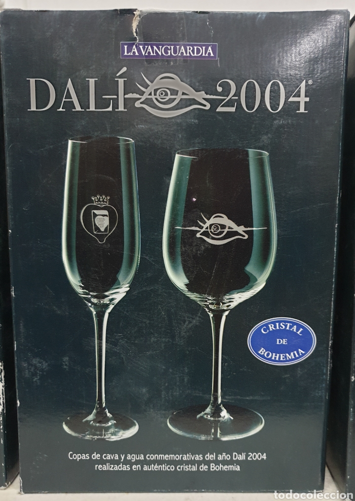 Antig&uuml;edades: Copas de cava y agua Dali 2004 - Foto 4