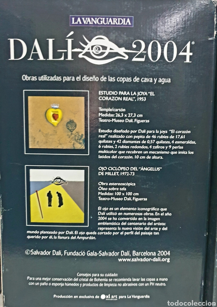 Antig&uuml;edades: Copas de cava y agua Dali 2004 - Foto 5