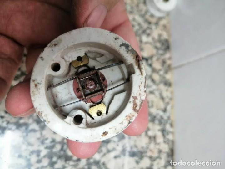 Antig&uuml;edades: ANTIGUO INTERRUPTOR DE PARET DE CERAMICA - Foto 3