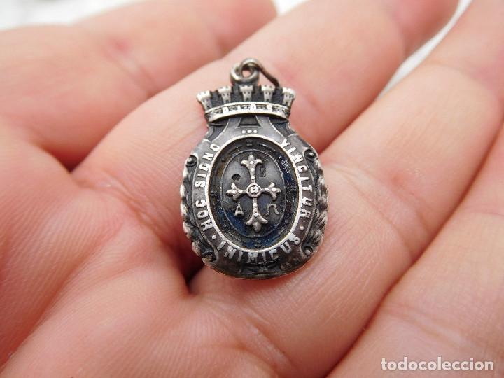Antig&uuml;edades: Medalla de plata Ntra. Sra. de Covadonga - Foto 3