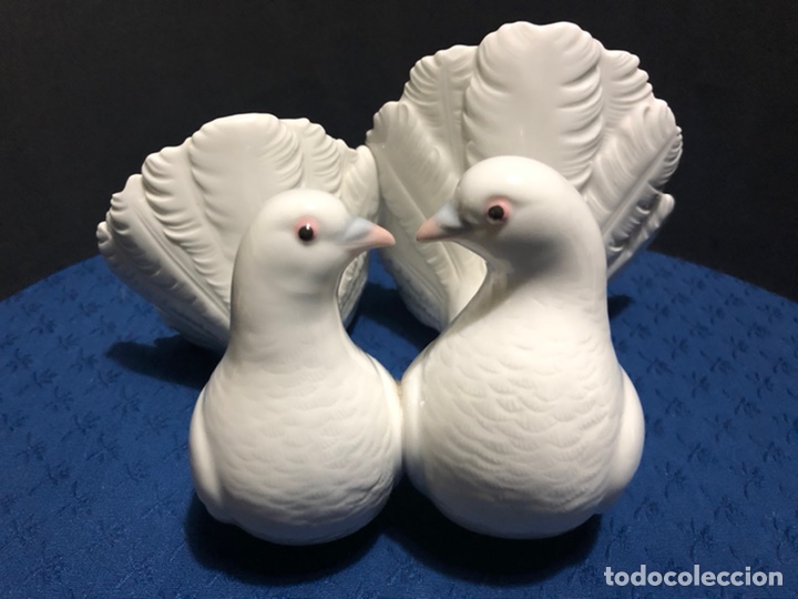Antig&uuml;edades: REF: 01001169 &ldquo;PAREJA DE PALOMAS&rdquo; LLADR&Oacute; - Foto 15
