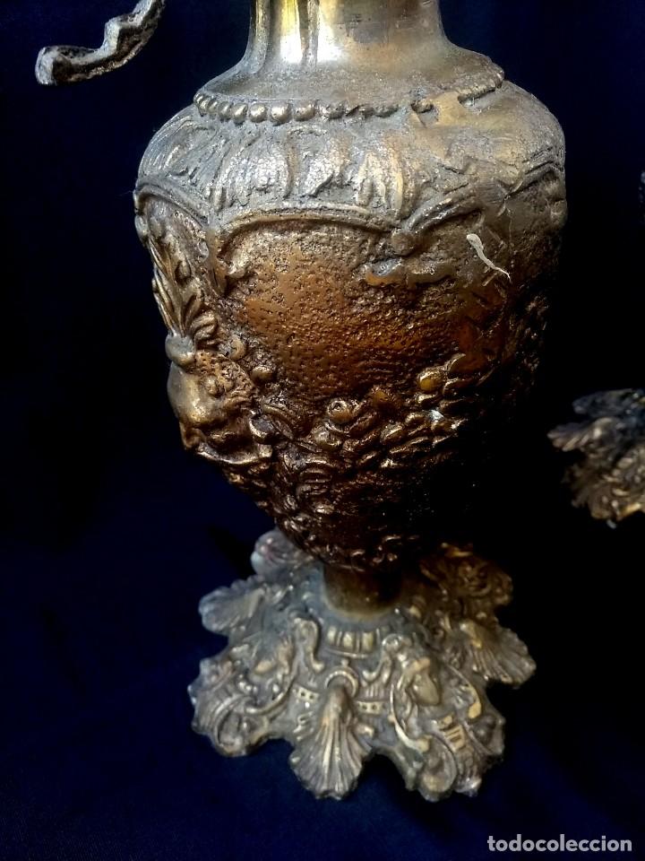 Antig&uuml;edades: ANTIGUOS JARRONES DE BRONCE - Foto 6