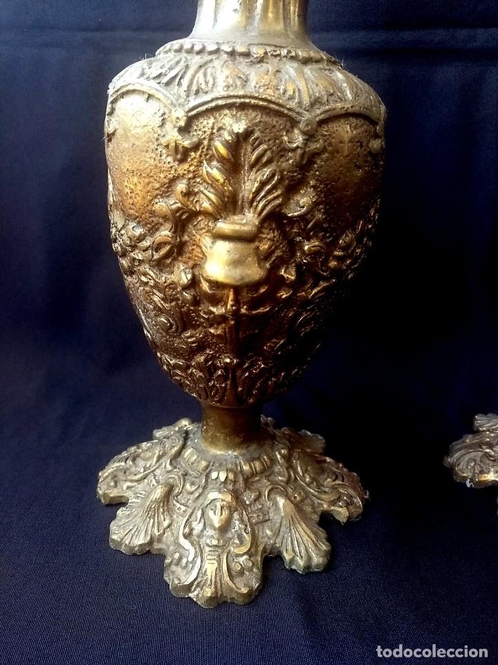 Antig&uuml;edades: ANTIGUOS JARRONES DE BRONCE - Foto 10