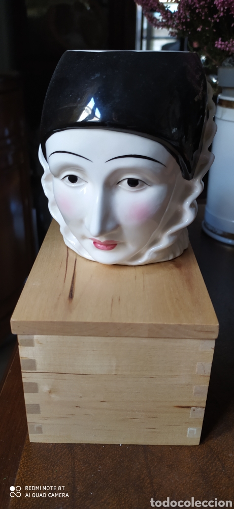 Antig&uuml;edades: Jarra personajes japonesa - Foto 1